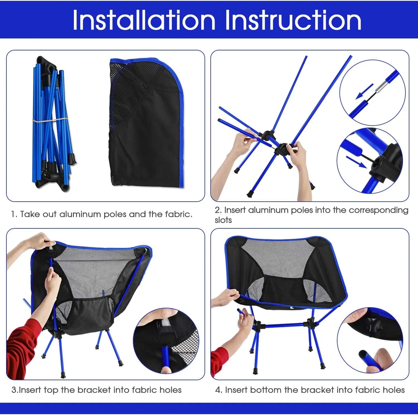Ultralight Portable Folding Chair
