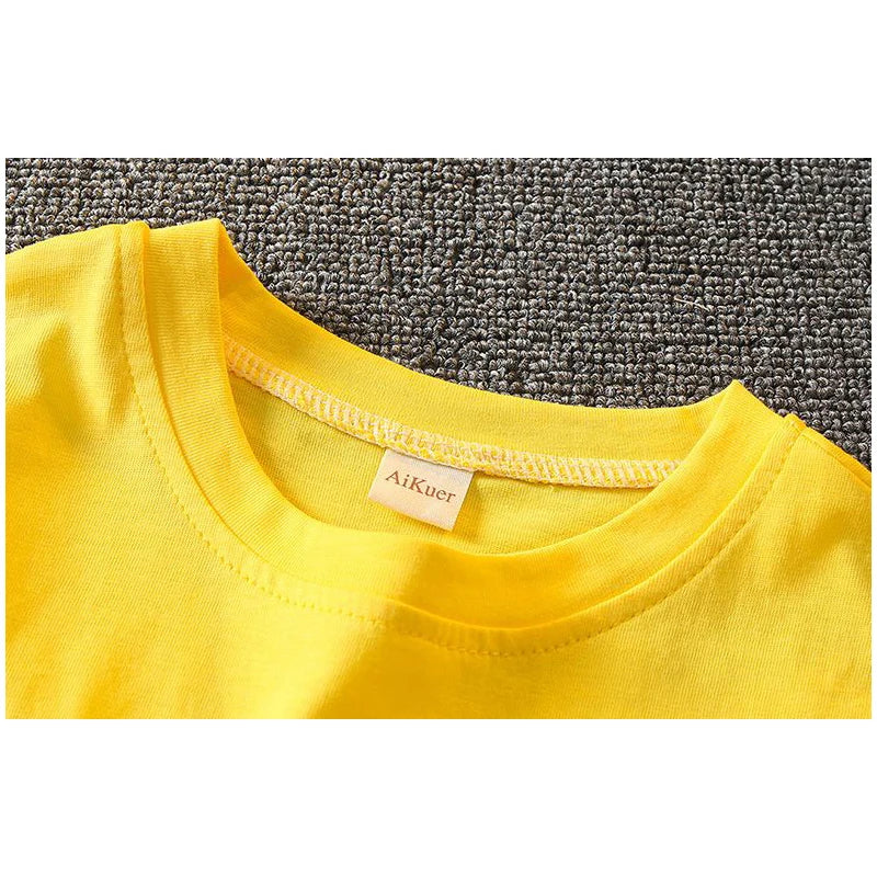 Summer Baby Boy Dinosaur Print Cotton 2-Piece Set