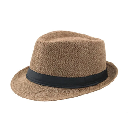 Classic Unisex Hat with Black Band Accent