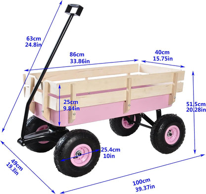 Outdoor Sporty Pink and Blooming Blue Wagon