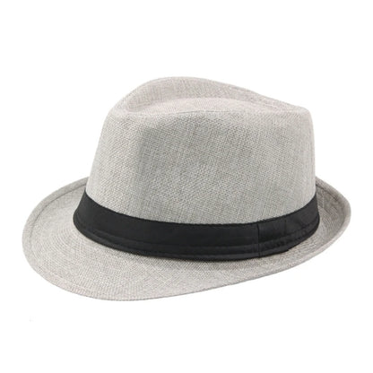 Classic Unisex Hat with Black Band Accent