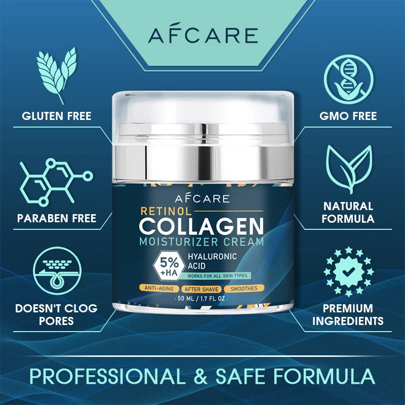 Men's Retinol Collagen Face Cream